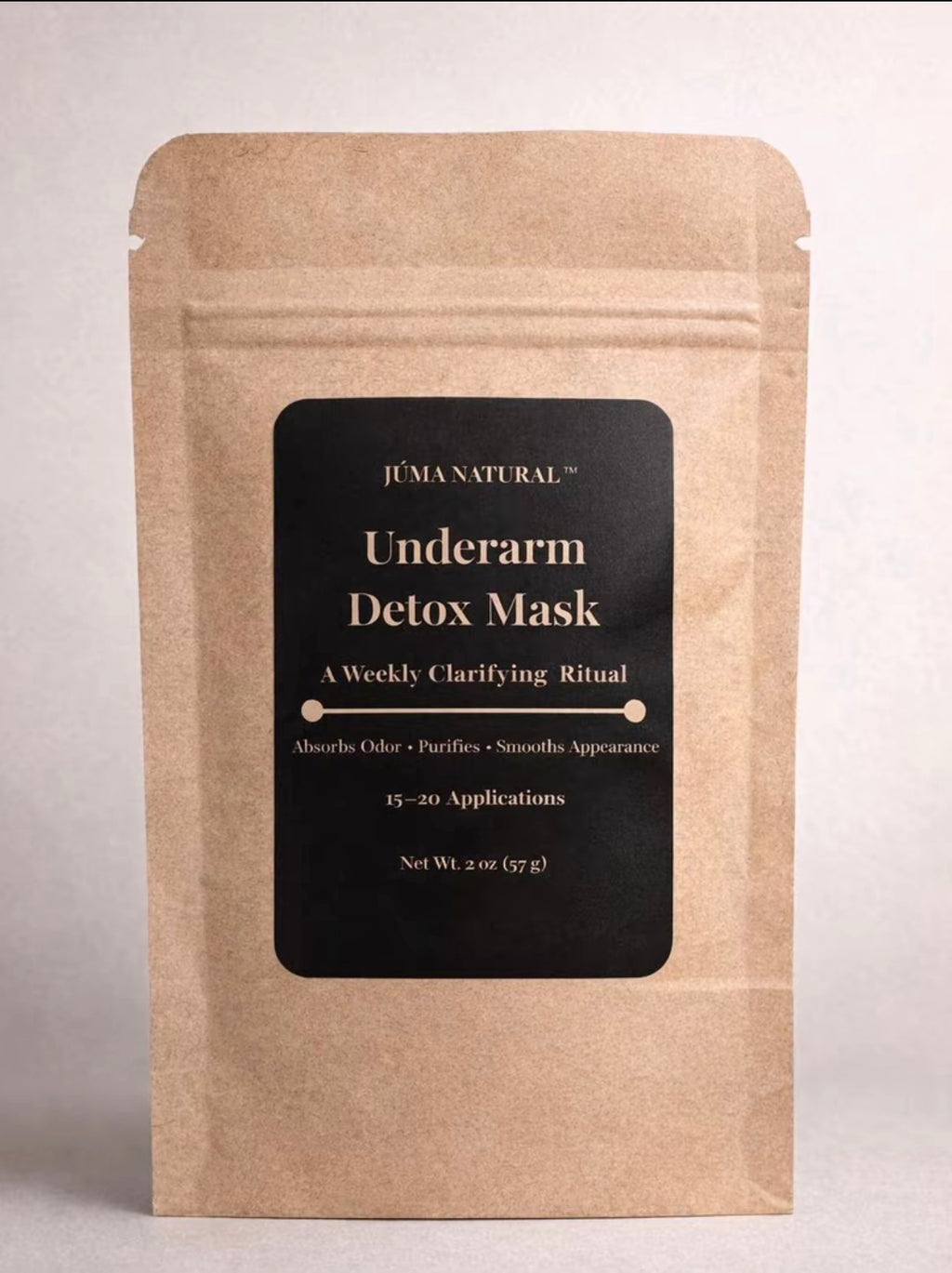 Underarm Detox Mask White Turmeric | Juma Naturals